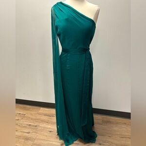 Alex Marie One Shoulder Gown